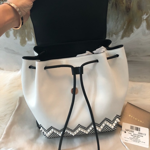 Bvlgari Nicholas Kirkwood White Serpenti Backpack - Picture 3 of 8